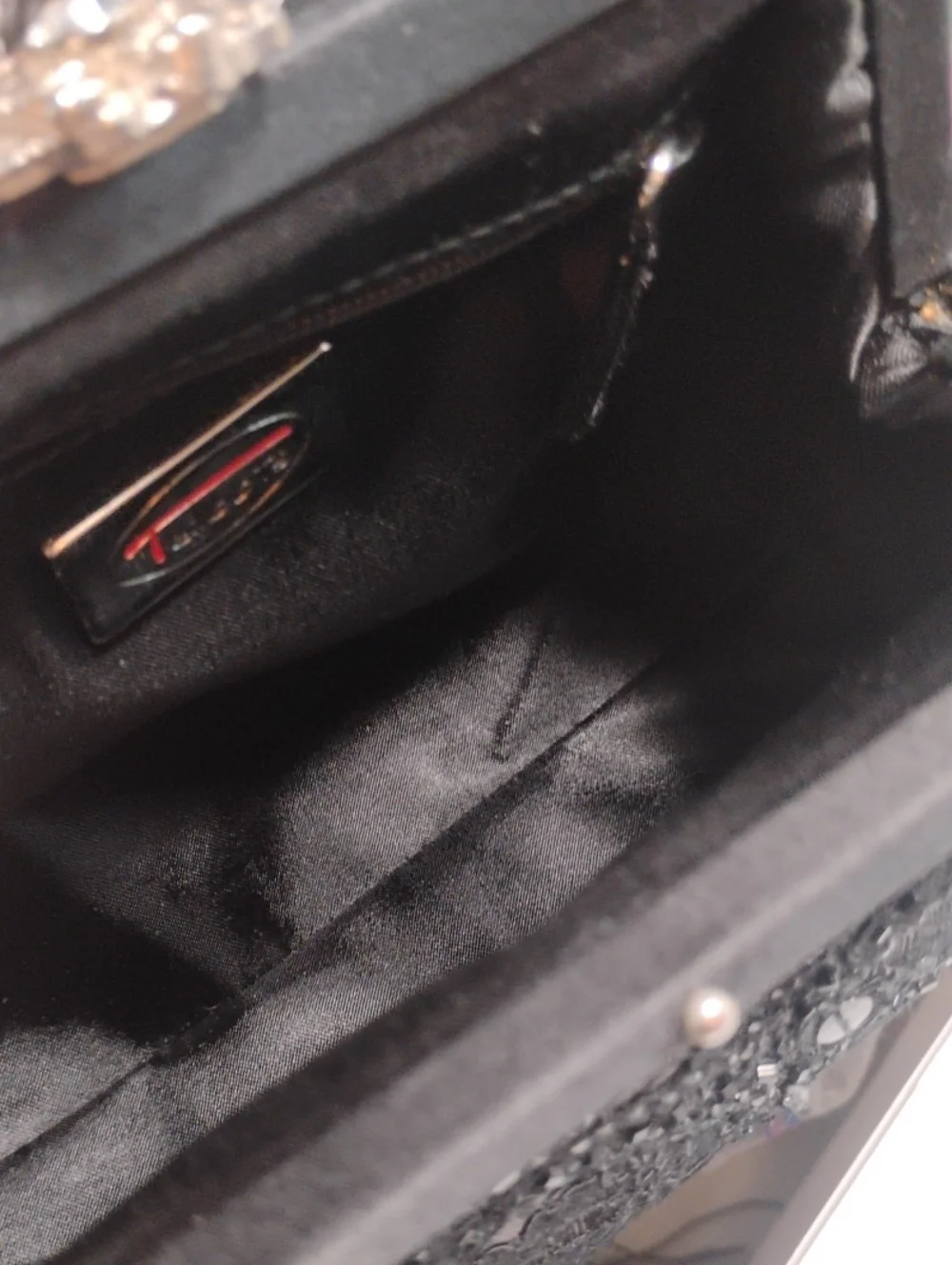 Talbots Vintage Black Beaded Purse/Clutch Vintage And Wonderful